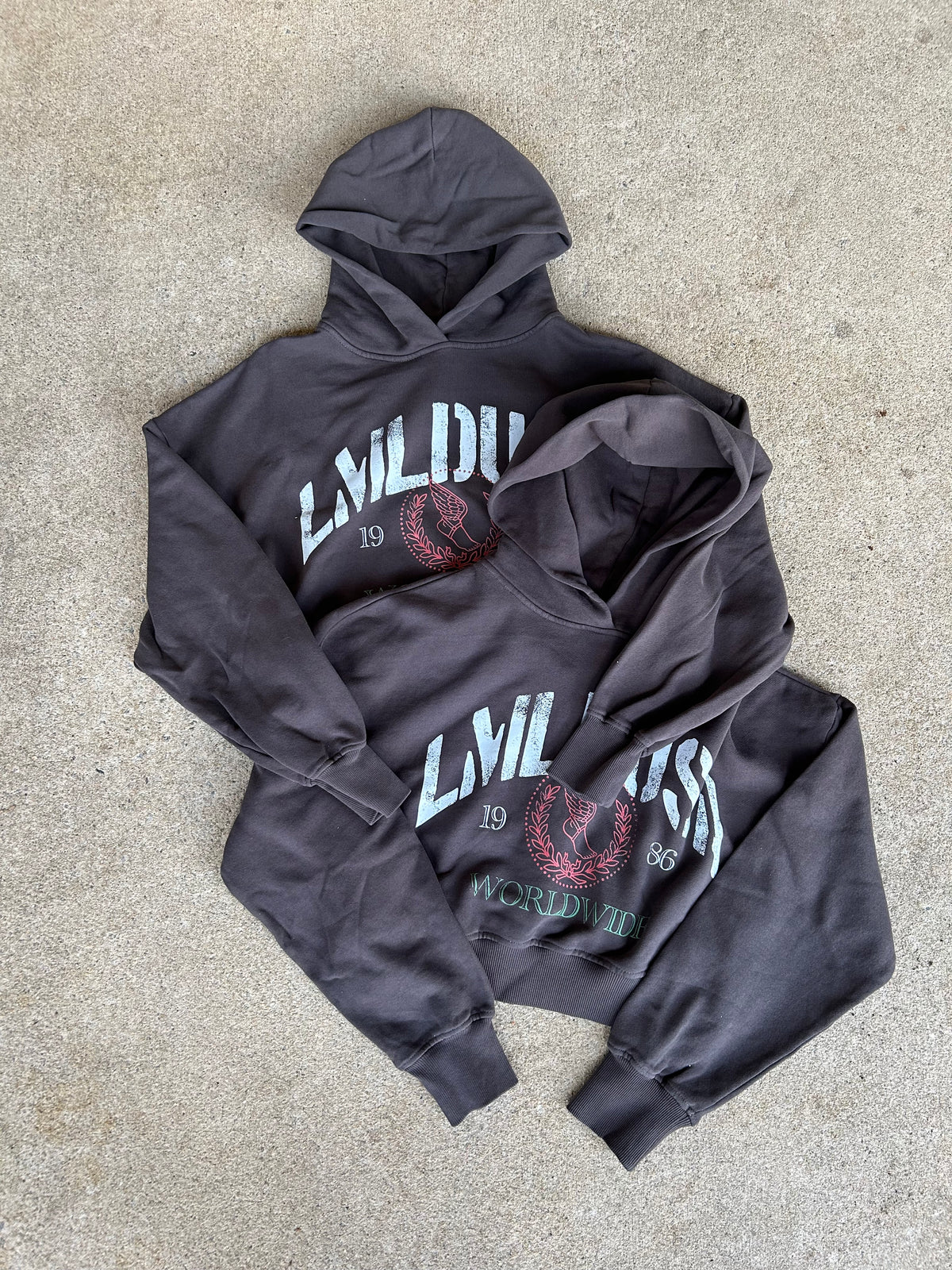 WOMENS “ LMTJ “ CROP HOODIE